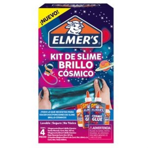 imagen de Kit Slime Elmers Brillo Cosmico X4